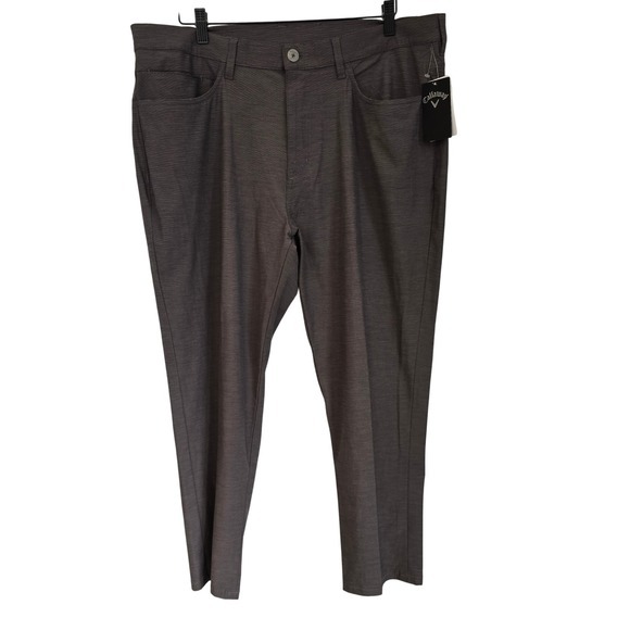 Callaway Other - 🆕️ *NWT* Callaway Mens Gray Lightweight Moisture‎ Wicking Golf Pants Size 38x32